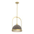 Hubbardton Forge Atlas Small Pendant in Bronze Finish Model: 187462-SKT-MULT-05-05