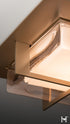 Hubbardton Forge Axis Flush Mount in Soft Gold Finish Model: 126400-LED-84-ZM0827