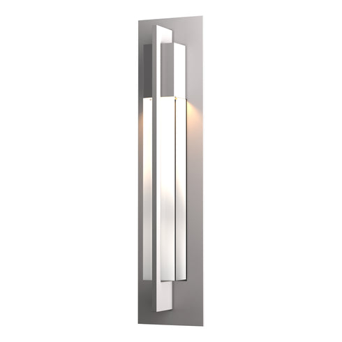 Hubbardton Forge Axis Large Outdoor Sconce in Coastal Oil Rubbed Bronze Finish Model: 306405-SKT-14-ZM0333