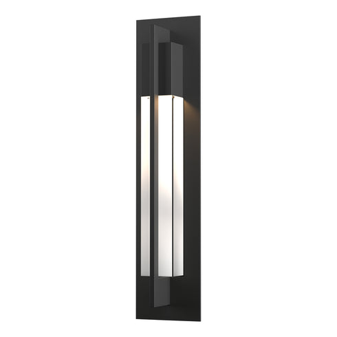 Hubbardton Forge Axis Large Outdoor Sconce in Coastal Oil Rubbed Bronze Finish Model: 306405-SKT-14-ZM0333