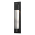 Hubbardton Forge Axis Large Outdoor Sconce in Coastal Oil Rubbed Bronze Finish Model: 306405-SKT-14-ZM0333