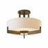 Hubbardton Forge Axis Semi Flush Model: 126403-SKT-25-GG0216