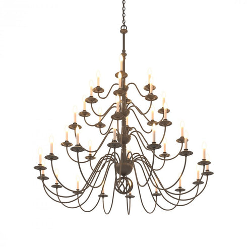 Hubbardton Forge Ball Basket 36 Arm Chandelier Model: 191572-SKT-82