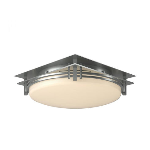 Hubbardton Forge Banded Semi Flush Model: 124394-SKT-82-GG0097