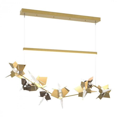Hubbardton Forge Belladonna LED Pendant in Bronze Finish Model: 139813-LED-STND-05-05-CR