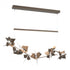 Hubbardton Forge Belladonna LED Pendant in Bronze Finish Model: 139813-LED-STND-05-05-CR