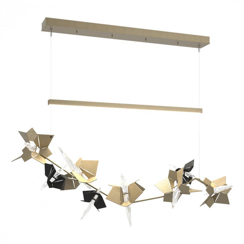 Hubbardton Forge Belladonna LED Pendant in Bronze Finish Model: 139813-LED-STND-05-05-CR