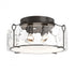 Hubbardton Forge Bow Large Semi Flush Model: 121145-SKT-14-GG0216