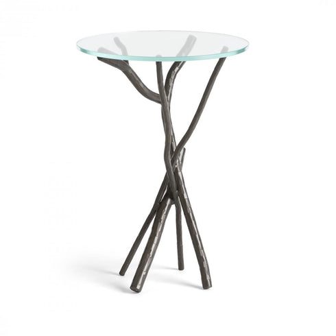 Hubbardton Forge Brindille Accent Table in Bronze Finish Model: 750110-05-VA0715