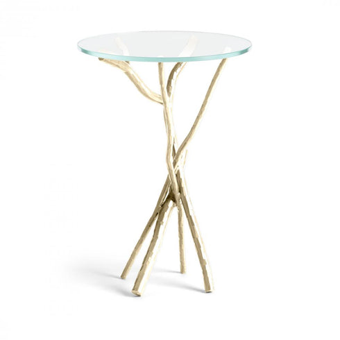Hubbardton Forge Brindille Accent Table in Bronze Finish Model: 750110-05-VA0715