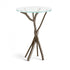 Hubbardton Forge Brindille Accent Table in Bronze Finish Model: 750110-05-VA0715
