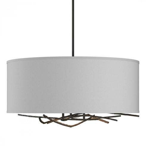 Hubbardton Forge Brindille Drum Shade Pendant Model: 137665-SKT-MULT-84-SE2201