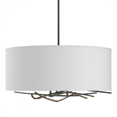 Hubbardton Forge Brindille Drum Shade Pendant Model: 137665-SKT-MULT-84-SE2201