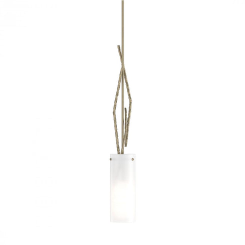 Hubbardton Forge Brindille Mini Pendant in Bronze Finish Model: 186670-SKT-MULT-05-GG0336