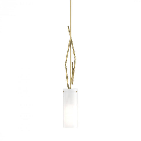 Hubbardton Forge Brindille Mini Pendant in Bronze Finish Model: 186670-SKT-MULT-05-GG0336