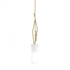 Hubbardton Forge Brindille Mini Pendant in Bronze Finish Model: 186670-SKT-MULT-05-GG0336