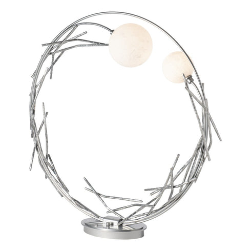 Hubbardton Forge Brindille Ring Lamp in Sterling Finish Model: 272114-SKT-85-GS0764