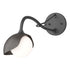 Hubbardton Forge Brooklyn 1 Light Single Shade Long Arm Sconce in Bronze Finish Model: 201376-SKT-05-02-GG0711