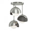 Hubbardton Forge Brooklyn 3 Light Double Shade Semi Flush Model: 121374-SKT-85-20-GG0711
