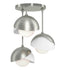 Hubbardton Forge Brooklyn 3 Light Double Shade Semi Flush Model: 121374-SKT-89-10-GG0711