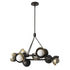 Hubbardton Forge Brooklyn 9 Light Double Shade Ring Pendant Model: 131068-SKT-MULT-20-85-GG0711