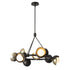 Hubbardton Forge Brooklyn 9 Light Double Shade Ring Pendant Model: 131068-SKT-MULT-82-89-GG0711