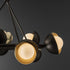 Hubbardton Forge Brooklyn 9 Light Double Shade Ring Pendant Model: 131068-SKT-MULT-84-02-GG0711