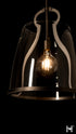 Hubbardton Forge Caliper Large Pendant in Dark Smoke Finish Model: 131066-SKT-MULT-07-ZM0819