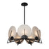 Hubbardton Forge Callisto 7 Light Pendant Model: 131059-SKT-MULT-14-AR