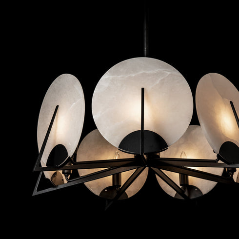 Hubbardton Forge Callisto 7 Light Pendant Model: 131059-SKT-MULT-14-AR