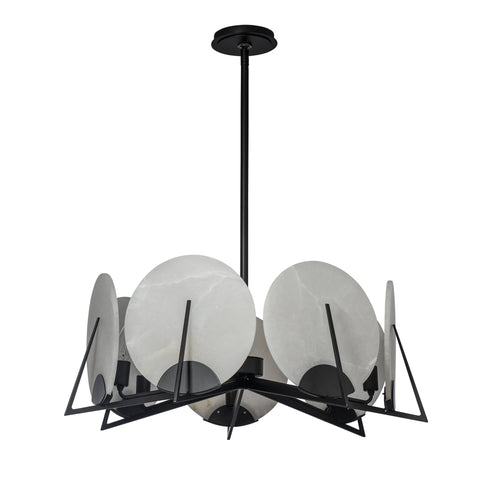 Hubbardton Forge Callisto 7 Light Pendant Model: 131059-SKT-MULT-84-AR