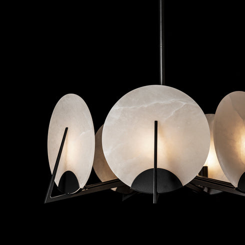 Hubbardton Forge Callisto 7 Light Pendant Model: 131059-SKT-MULT-84-AR