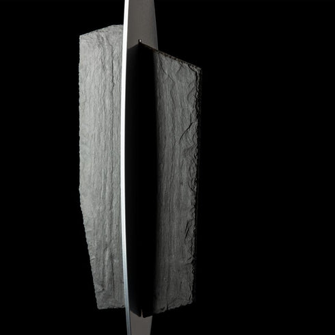 Hubbardton Forge Cambrian Floor Lamp in Sterling Finish Model: 241107-SKT-85-SL-SF2211