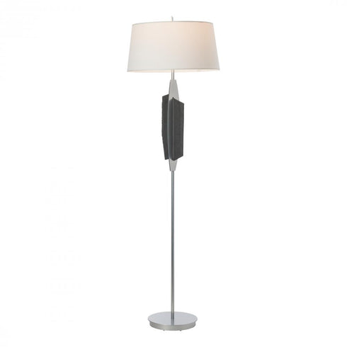 Hubbardton Forge Cambrian Floor Lamp in Sterling Finish Model: 241107-SKT-85-SL-SF2211