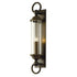 Hubbardton Forge Cavo Large Outdoor Wall Sconce in Coastal Oil Rubbed Bronze Finish Model: 303080-SKT-14-GG0034