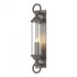 Hubbardton Forge Cavo Large Outdoor Wall Sconce in Coastal Oil Rubbed Bronze Finish Model: 303080-SKT-14-GG0034