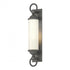 Hubbardton Forge Cavo Large Outdoor Wall Sconce in Coastal Oil Rubbed Bronze Finish Model: 303080-SKT-14-GG0034