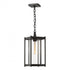Hubbardton Forge Cela Large Outdoor Lantern in Coastal Oil Rubbed Bronze Finish Model: 362023-SKT-14-GG0731