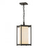 Hubbardton Forge Cela Large Outdoor Lantern in Coastal Oil Rubbed Bronze Finish Model: 362023-SKT-14-GG0731
