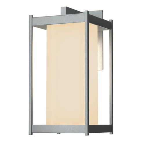 Hubbardton Forge Cela Large Outdoor Sconce in Coastal Oil Rubbed Bronze Finish Model: 302023-SKT-14-GG0731