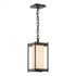 Hubbardton Forge Cela Medium Outdoor Lantern in Coastal Oil Rubbed Bronze Finish Model: 362021-SKT-14-GG0730