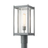 Hubbardton Forge Cela Outdoor Post Light in Coastal Oil Rubbed Bronze Finish Model: 342021-SKT-14-GG0732