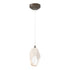 Hubbardton Forge Chrysalis 1 Light Large Pendant in White Finish Model: 161189-SKT-STND-02-BP0755