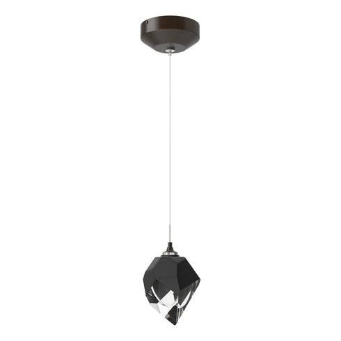 Hubbardton Forge Chrysalis 1 Light Small Pendant in White Finish Model: 161188-SKT-STND-02-BP0754