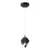 Hubbardton Forge Chrysalis 1 Light Small Pendant in White Finish Model: 161188-SKT-STND-02-BP0754