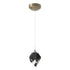 Hubbardton Forge Chrysalis 1 Light Small Pendant in White Finish Model: 161188-SKT-STND-02-BP0754