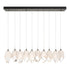 Hubbardton Forge Chrysalis 10 Light Large Crystal Pendant Model: 131144-SKT-STND-85-WP0755