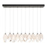 Hubbardton Forge Chrysalis 10 Light Large Crystal Pendant Model: 131144-SKT-STND-85-WP0755