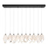 Hubbardton Forge Chrysalis 10 Light Large Crystal Pendant Model: 131144-SKT-STND-86-WP0755