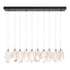 Hubbardton Forge Chrysalis 10 Light Large Crystal Pendant Model: 131144-SKT-STND-86-WP0755